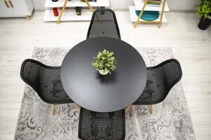 Jedálenská stolička MARO čierna