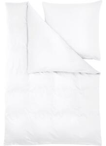 Biele obliečky z bavlneného saténu 200x135 cm Comfort - Westwing Collection