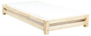 Benlemi Jednolôžková posteľ JAPA Zvoľte farbu: Biela, Rozmer: 90 x 200 cm