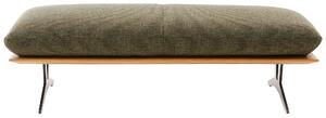 DLHÁ TABURETKA, drevo, textil, 150/43/60 cm Dieter Knoll - Kreslá