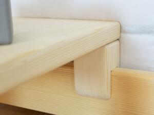 Benlemi Nočný stolík k latkovým posteliam NANOC Varianta: Bez prídavných nôh navyše, Zvoľte farbu hranolov: Tmavo sivá, Zvoľte farbu plôch: Tmavo sivá