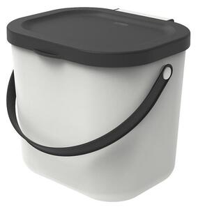 Kôš na triedený odpad ALBULA biely 6 l