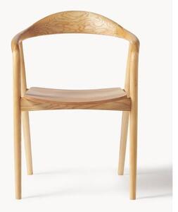 Drevená stolička s opierkami Angelina