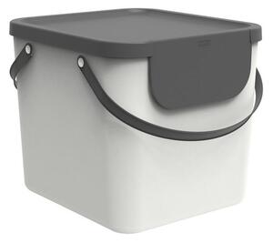 Kôš na triedený odpad ALBULA biely 40 l
