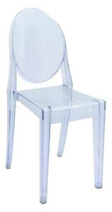 Najlacnejsinabytok MARTIN plastová stolička, transparentná »