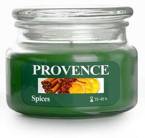 Sviečka v skle s viečkom KORENIE 200 g