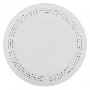 Lunasol - Plytký tanier 27 cm set 4 ks - Basic Dots (490824)