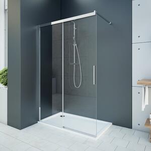 Aquatek WELLNESS K2 100 Sprchovací kút s posuvnými dverami 97,5-100cm, sklo 6mm