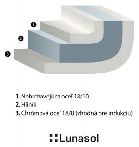 Lunasol - Hrniec na cestoviny Merkur so skleneným vekom 6,5 l (601202)