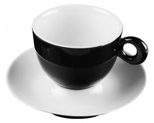 Lunasol - Kávová/Čajová šálka RGB čierna 200 ml (451610)