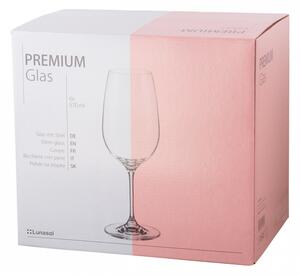 Lunasol - Poháre Rioja / Tempranillo 570 ml set 6 ks - Premium Glas Crystal (321802)