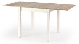 Stôl Gracjan Dub sonoma/Biely