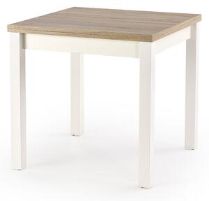 Stôl Gracjan Dub sonoma/Biely