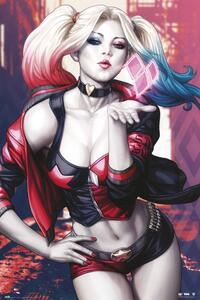 Plagát, Obraz - Harley Quinn - Kiss, (61 x 91.5 cm)