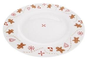 Porcelánový dezertný tanier PERNÍČEK 20 cm