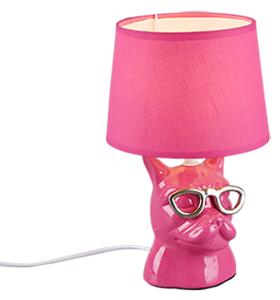 Stolná lampa DOSY R50231093 ružová H29cm