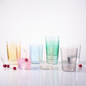Lunasol - Poháre Tumbler béžové 515 ml set 6 ks – 21st Century Glas Lunasol META Glass (322664)