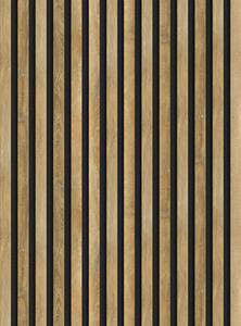 Mexen Lam-F, akustické stenové lamely 275 × 31,5 cm, filc 6 mm, dub medový, S105-275317-2812-066