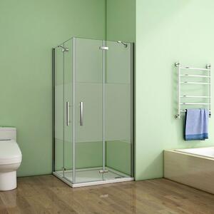 Sprchovací kút MELODY LINE R901, 90x100 cm s jednokrídlovými dverami