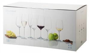 Lunasol - Štartovací set pohárov do domácnosti 18 ks – Premium Glas Crystal (321809)