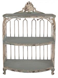 Wall Cabinet 38x23x55 Cm Green Metal - 38*23*55 cm - Clayre & Eef