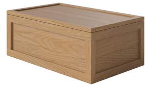 Bolia Drevený box Norie Storage Wood, oiled oak