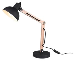 Stolná lampa KIMI, čierna H50cm