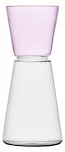 Ichendorf - Karafa ružová/priesvitná 500 ml (983084)