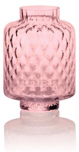 Váza XYZ ružová H21 cm