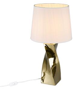 Stolná lampa ABEBA R50773479 zlatá H68cm