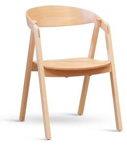 Stima stolička GURU buk s masívnym sedákom