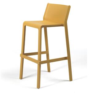 Stima Plastová barová stolička TRILL STOOL Odtieň: Senape