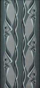 Berfin Dywany AKCIA: 100x100 cm s obšitím Protišmykový behúň na mieru Zel 1001 Silver (Grey) - šíre 100 cm s obšitím