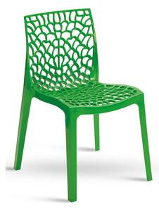 Stima Plastová stolička GRUVYER Odtieň: Verde brilliante