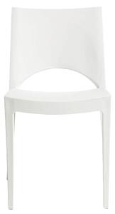 Stima Barevná plastová stolička ROMA Odtieň: Bianco
