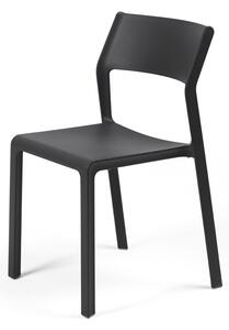 Stima Plastová stolička TRILL Odtieň: Čierná - Antracite