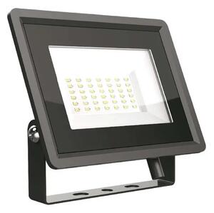 V-TAC Čierny LED reflektor 30W, Studená biela 6000 - 6500K