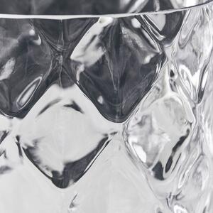 Vysoká sklenená váza Bubble Clear