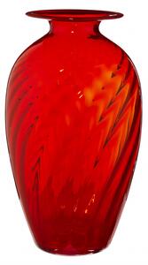 Váza ELIOS červená H40cm