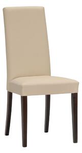 Stima Celočalúnená stolička NANCY Kombinace - odstín/látka: tmavo hnedá / koženka Beige