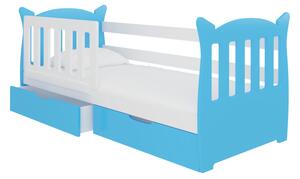 Detská posteľ LENA, 160x75, modrá