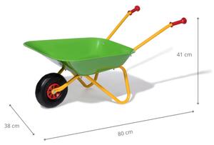 Kovový fúrik Rolly Toys 271900 zelený