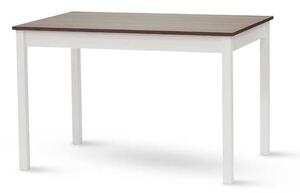 Stima Stôl TWIN Odtieň: Borneo / bílá podnož, Rozmer: 120 x 80 cm