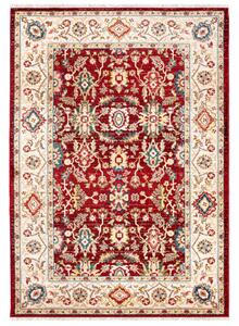 Kusový koberec Baron krémovo červený 140x200cm