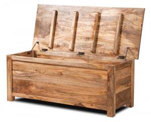 Truhlica Hina 120x45x45 z mangového dreva