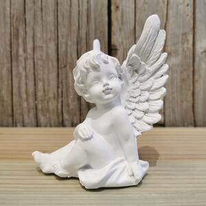 Anjel biely 12cm, cena za jeden kus