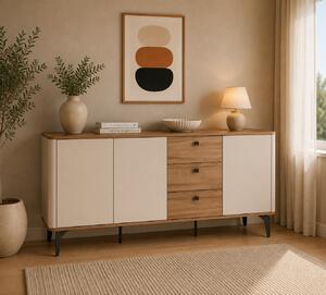 KOMODA RAVELLO KAŠMÍR / ORECH ROYAL 180 cm