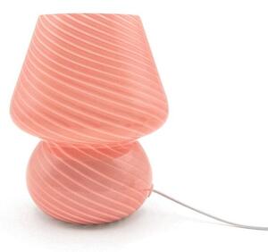 LED stolná lampička ružová