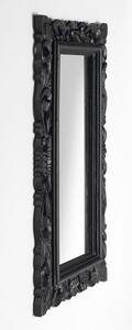 Sapho SAMBLUNG zrkadlo vo vyrezávanom ráme 40x70cm, čierna