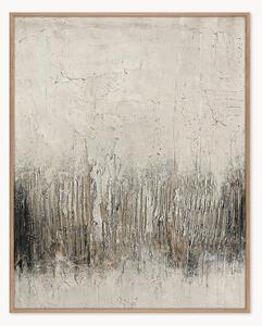 Ručne maľovaná nástenná dekorácia v ráme Rocky